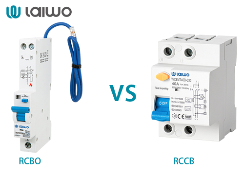 Differences between laiwo RCBO and RCCB-wosomelec